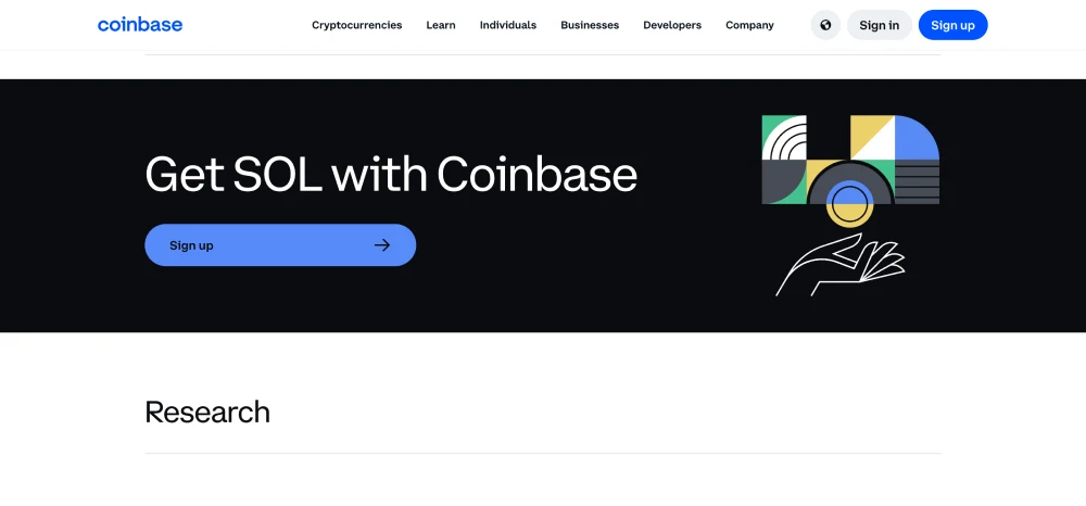 get sol with coinbase